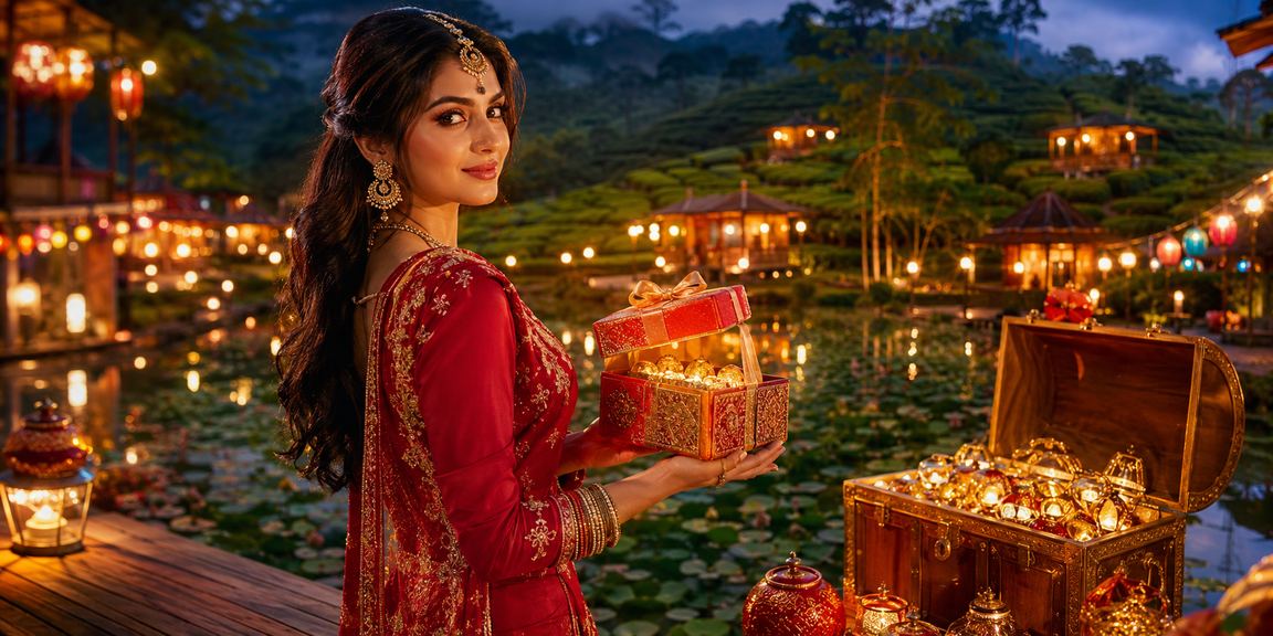 সিলেটের চা বাগানে লটারি গেমের প্রোমোশন মুহূর্ত